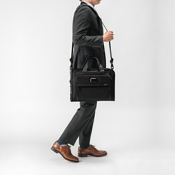 トゥミ TUMI ビジネスバッグ アルファ 3 スリム デラックス ポートフォリオ ALPHA 3 Slim Deluxe Portfolio  117301-1041 ブラック Black ★-Gulliver Online Shopping