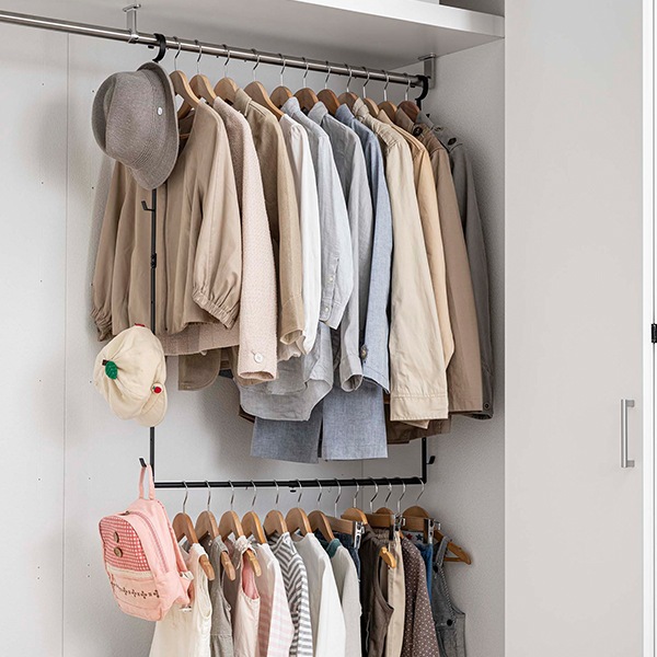 ���̼�Ǽ�ϥ��å�2�ʥϥ󥬡� ���ޡ��� Smart ����¶� �ߤ겼�� ���������å� �ϥ󥬡� ��Ǽ ��Ǽ�� ���� 2�� �ߤ겼����Ǽ �ǥåɥ��ڡ��� �������� ���� ˹�� �Хå� �� 5678 5679 �ۥ磻�� �֥�å� Yamazaki ��