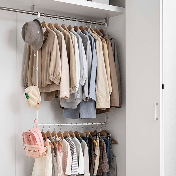 ���̼�Ǽ�ϥ��å�2�ʥϥ󥬡� ���ޡ��� Smart ����¶� �ߤ겼�� ���������å� �ϥ󥬡� ��Ǽ ��Ǽ�� ���� 2�� �ߤ겼����Ǽ �ǥåɥ��ڡ��� �������� ���� ˹�� �Хå� �� 5678 5679 �ۥ磻�� �֥�å� Yamazaki ��