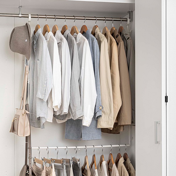 ���̼�Ǽ�ϥ��å�2�ʥϥ󥬡� ���ޡ��� Smart ����¶� �ߤ겼�� ���������å� �ϥ󥬡� ��Ǽ ��Ǽ�� ���� 2�� �ߤ겼����Ǽ �ǥåɥ��ڡ��� �������� ���� ˹�� �Хå� �� 5678 5679 �ۥ磻�� �֥�å� Yamazaki ��