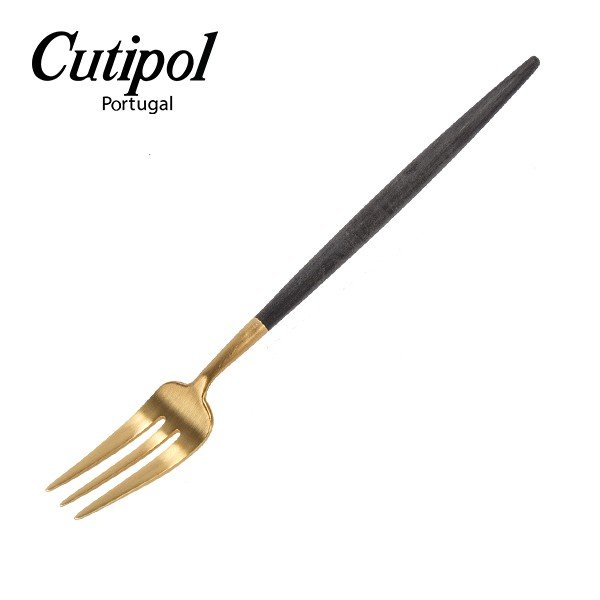 �����ݡ��� Cutipol GOA ���� �ڥ��ȥ꡼�ե����� �֥�å��ߥ������ Pastry fork Black ���ȥ�꡼ GO24G ������ ��