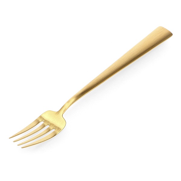 Cutipol ݡ DUNA GOLD BRUSHED ǥʥɥ֥å Dessert fork ǥȥե Gold Matt ɥޥå ȥ꡼ 5609881230909 DU07GB  