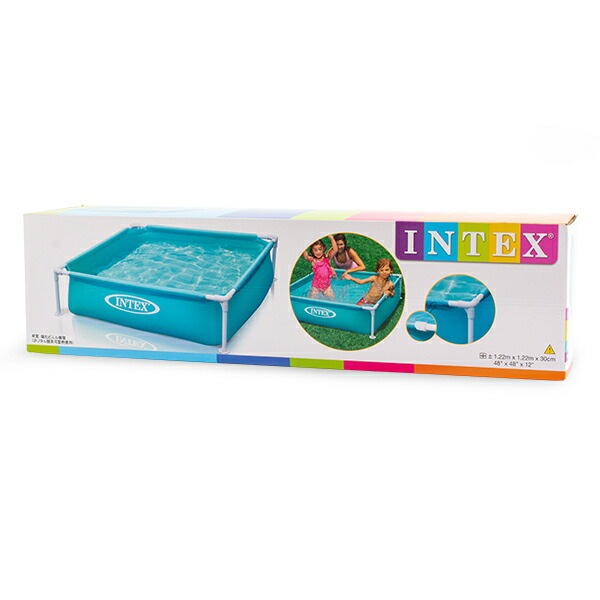 インテックス Intex ミニフレームプール 122 × 122 × 30cm 57173NP/EP