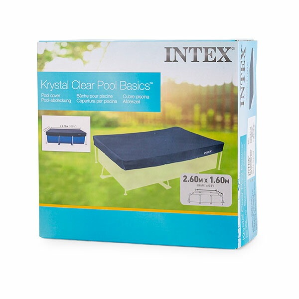 ס륫С ƥå Intex 쥯󥰥顼 260  160  20cm 28036 С 緿ס ӥåס Ĺ 2.6M X 1.6M RECTANGULAR POOL COVER