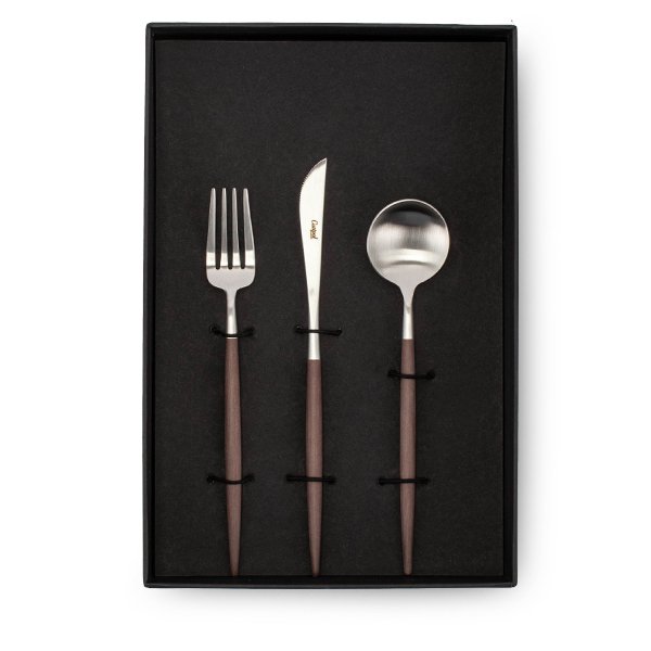 �����ݡ��� Cutipol ���� �ǥ�����3�����å� �ʥ��ա��ե����������ס��� �֥饦�� GOA official 3pcs box Brown Ȣ�դ� �뺧�ˤ� �̲� ��