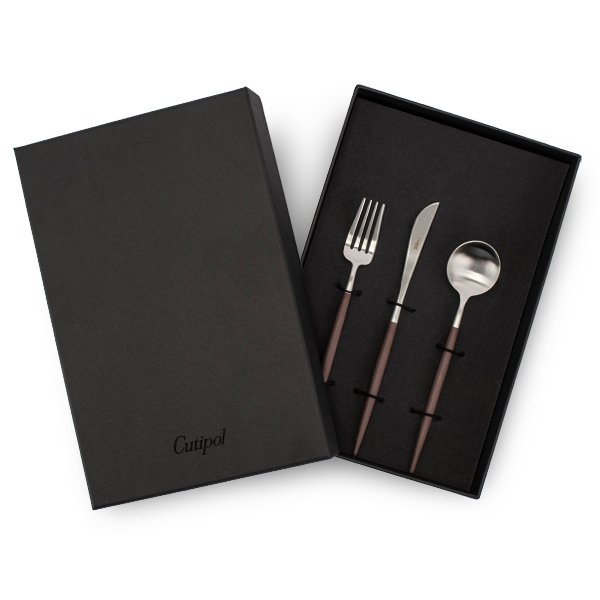 �����ݡ��� Cutipol ���� �ǥ�����3�����å� �ʥ��ա��ե����������ס��� �֥饦�� GOA official 3pcs box Brown Ȣ�դ� �뺧�ˤ� �̲� ��
