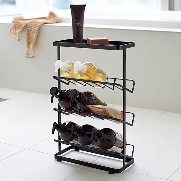 バスボトルラック tower タワー 山崎実業 浴室収納 バス収納