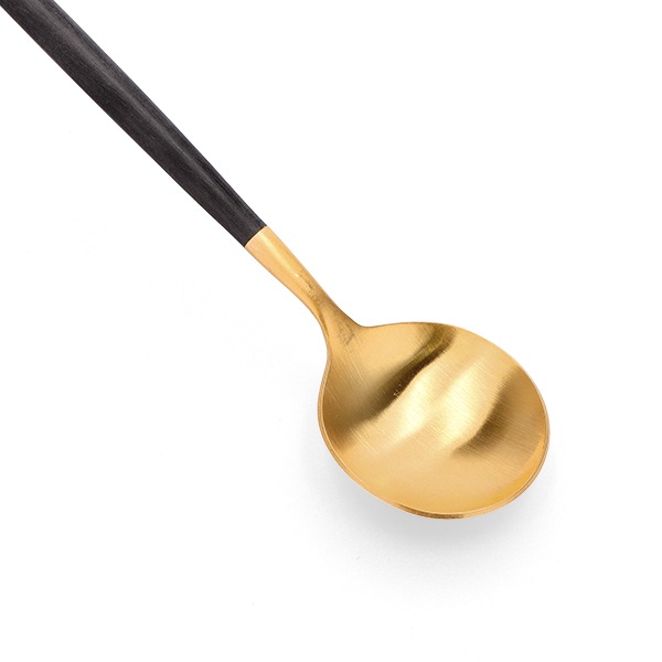 �����ݡ��� Cutipol GOA ���� �ǥ����ȥ��ס��� �֥�å��ߥ������ Dessert spoon Black ���ȥ�꡼ GO08G ������ ��