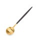 �����ݡ��� Cutipol GOA ���� �ǥ����ȥ��ס��� �֥�å��ߥ������ Dessert spoon Black ���ȥ�꡼ GO08G ������ ��