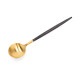 �����ݡ��� Cutipol GOA ���� �ǥ����ȥ��ס��� �֥�å��ߥ������ Dessert spoon Black ���ȥ�꡼ GO08G ������ ��