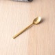Cutipol �����ݡ��� DUNA GOLD BRUSHED �ǥ�ʥ�����ɥ֥�å���� Coffee spoon �����ҡ����ס��� Gold Matt ������ɥޥå� ���ȥ�꡼ 5609881749128 DU12GB ������ ��