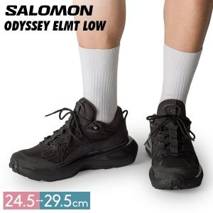 SALOMON ������� ODYSSEY ELMT LOW ���ǥå��� ������� �������å� ���ˡ����� ��� ��ǥ����� �������å� ���˥� �����ȥɥ� �� ���塼�� ������� ���ݡ��� ���ȥ꡼�� �ƥ��˥��륷�塼�� �֥�å� ��