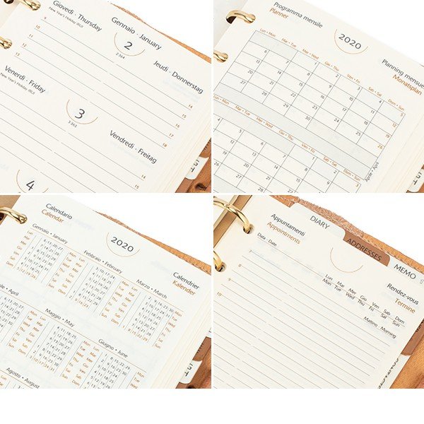 イルビゾンテ　F0343 6穴レザーシステム手帳[LZCP85112] 名入れ無料 イルビゾンテ システム手帳 メンズ レディース レザー 本革 2021年 ミニ6穴 全五色 リバティプリント F0343  \u203b名入れ選択の場合は代引不可 誕生日 結婚祝い 結婚式 バレンタイン 高級 ホワイトデー 父の日 母の日