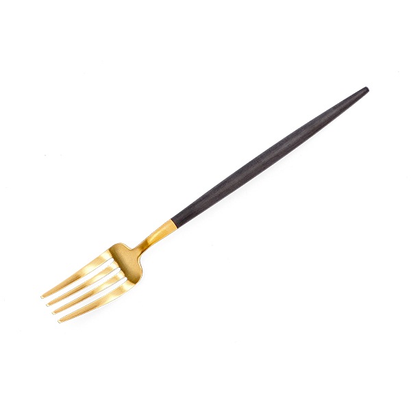 �����ݡ��� Cutipol GOA ���� �ǥ����ȥե����� �֥�å��ߥ������ Dessert fork Black ���ȥ�꡼ GO07G ������ ��