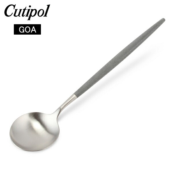 �����ݡ��� Cutipol GOA ���� �ơ��֥륹�ס��� ���졼 Table spoon Grey Stainless ���ȥ�꡼ �ǥ��ʡ����ס��� ��