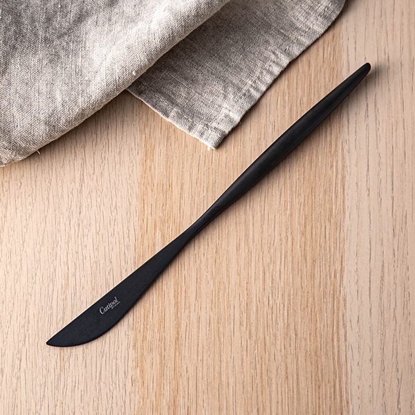 Cutipol �����ݡ��� MOON MATT BLACK �ࡼ��ޥåȥ֥�å� Dinner knife �ǥ��ʡ��ʥ��� Black �֥�å� ���ȥ�꡼ MO03BLF ������ ��