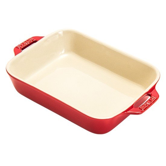 在庫限り ストウブ Staub レクタンギュラーディッシュ 内寸：20cm×16cm