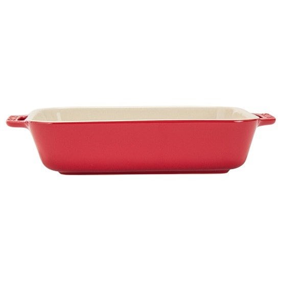 在庫限り ストウブ Staub レクタンギュラーディッシュ 内寸：20cm×16cm