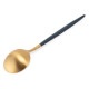 �����ݡ��� Cutipol GOA ���� �ơ��֥륹�ס��� �֥롼�ߥ������ Table spoon Blue Gold ���ȥ�꡼ �ǥ��ʡ����ס��� ��