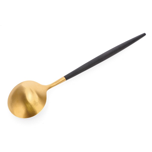 �����ݡ��� Cutipol GOA ���� �ơ��֥륹�ס��� �֥�å��ߥ������ Table spoon Black ���ȥ�꡼ �ǥ��ʡ����ס��� ������ ��