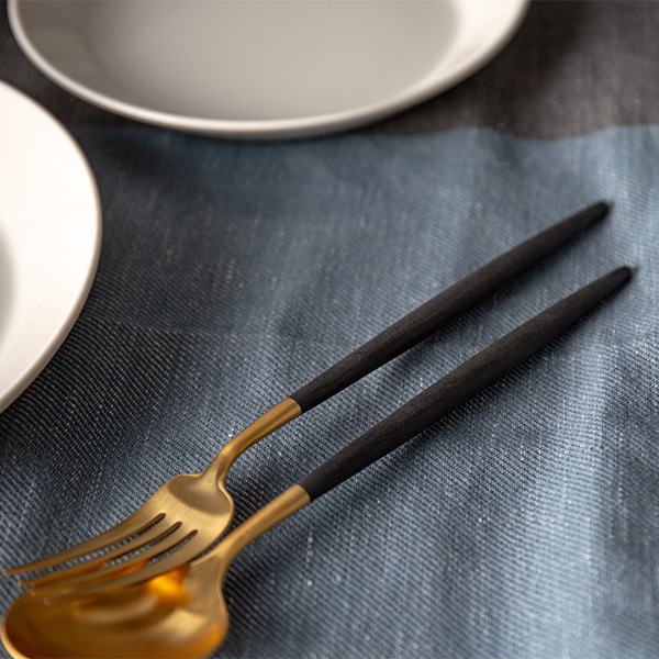 �����ݡ��� Cutipol GOA ���� �ơ��֥륹�ס��� �֥�å��ߥ������ Table spoon Black ���ȥ�꡼ �ǥ��ʡ����ס��� ������ ��