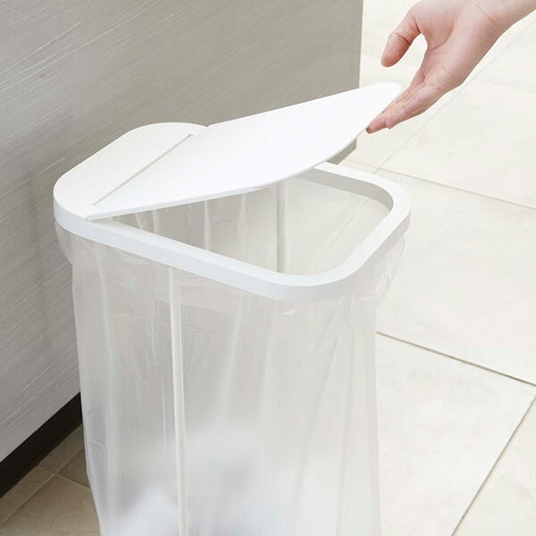 【匿名配送】山崎実業 ゴミ袋ホルダー ルーチェ LUCE ホワイト 3個セット 分別ゴミ袋ホルダー ルーチェ 選べる3個セット 山崎実業 LUCE ゴミ箱