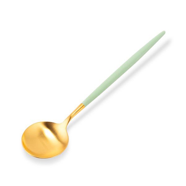 �����ݡ��� Cutipol GOA ���� �ơ��֥륹�ס��� ����ɥ�ߥ������ Table spoon Celadon Gold ���ȥ�꡼ �ǥ��ʡ����ס��� ��