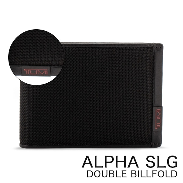 ȥ TUMI  ޤ ե ֥ ӥե 937371041 / 0119233D-ID ֥å  ALPHA SLG DOUBLE BILLFOLD Black å쥹 