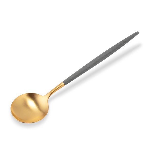 �����ݡ��� Cutipol GOA ���� �ơ��֥륹�ס��� ���졼�ߥ������ Table spoon Grey Gold ���ȥ�꡼ �ǥ��ʡ����ס��� ��