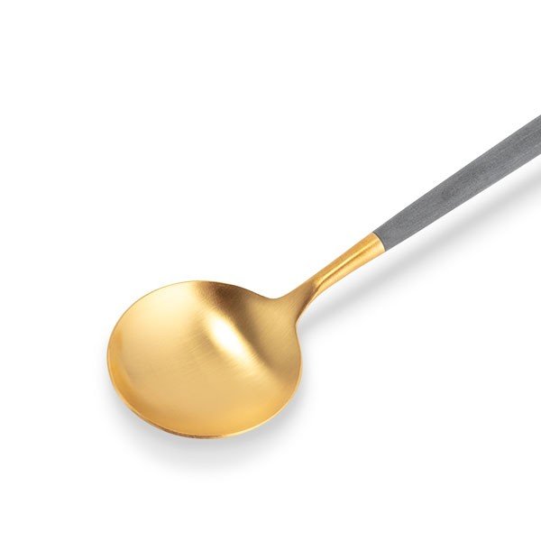 �����ݡ��� Cutipol GOA ���� �ơ��֥륹�ס��� ���졼�ߥ������ Table spoon Grey Gold ���ȥ�꡼ �ǥ��ʡ����ס��� ��