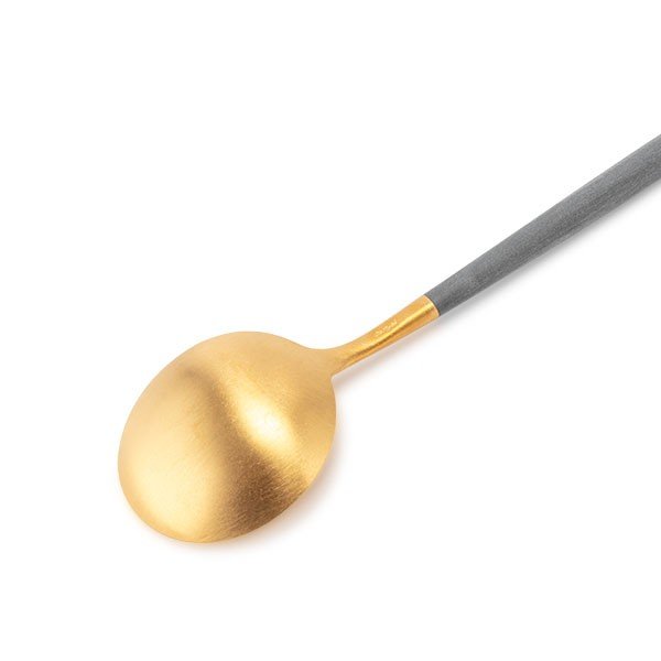 �����ݡ��� Cutipol GOA ���� �ơ��֥륹�ס��� ���졼�ߥ������ Table spoon Grey Gold ���ȥ�꡼ �ǥ��ʡ����ס��� ��