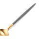 �����ݡ��� Cutipol GOA ���� �ơ��֥륹�ס��� ���졼�ߥ������ Table spoon Grey Gold ���ȥ�꡼ �ǥ��ʡ����ס��� ��