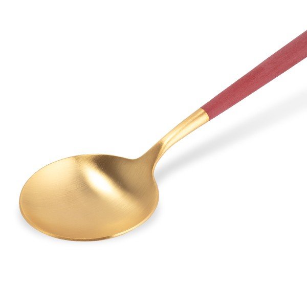 �����ݡ��� Cutipol GOA ���� �ơ��֥륹�ס��� ��åɡߥ������ Table spoon Red Gold ���ȥ�꡼ �ǥ��ʡ����ס��� ��