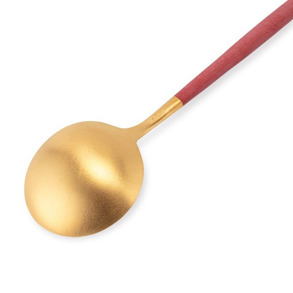 �����ݡ��� Cutipol GOA ���� �ơ��֥륹�ס��� ��åɡߥ������ Table spoon Red Gold ���ȥ�꡼ �ǥ��ʡ����ס��� ��