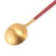 �����ݡ��� Cutipol GOA ���� �ơ��֥륹�ס��� ��åɡߥ������ Table spoon Red Gold ���ȥ�꡼ �ǥ��ʡ����ס��� ��