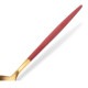 �����ݡ��� Cutipol GOA ���� �ơ��֥륹�ס��� ��åɡߥ������ Table spoon Red Gold ���ȥ�꡼ �ǥ��ʡ����ס��� ��