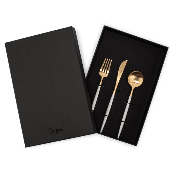 �����ݡ��� Cutipol ���� �ǥ�����3�����å� �ʥ��ա��ե����������ס��� �ۥ磻�ȡߥ������ GOA White 3pcs box Ȣ�դ� �뺧�ˤ� �̲� ��