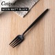 Cutipol �����ݡ��� MOON MATT BLACK �ࡼ��ޥåȥ֥�å� Dessert fork �ǥ����ȥե����� Black �֥�å� ���ȥ�꡼ MO07BLF ������ ��