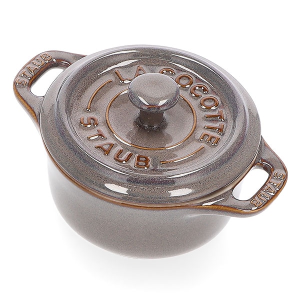 STAUB - 【新品/未使用】♪さん専用　ストウブ ミニココット ラウンド 10cm ストウブ Staub セラミック ミニココット 10cm ラウンド 405