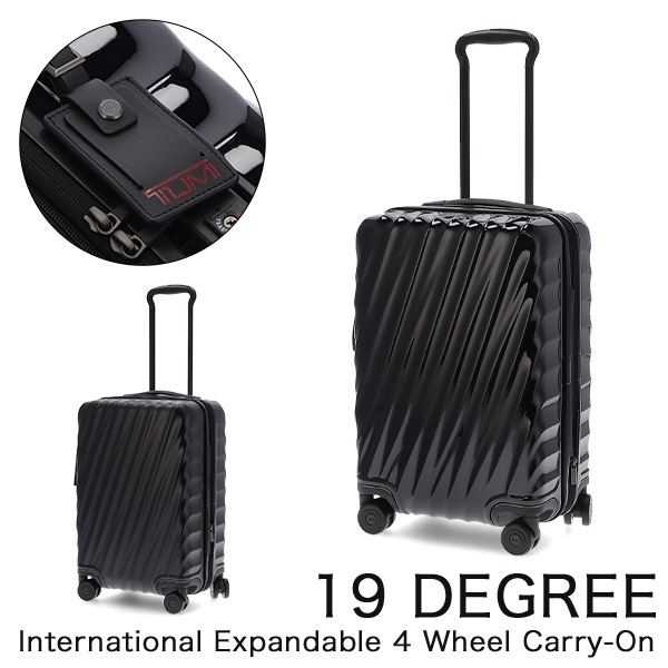 �ȥ��� TUMI 19 DEGREE �����ĥ����� 38L ���󥿡��ʥ���ʥ� �������ѥ���֥� 4�������� ����꡼���� International Expandable 4 Wheel Carry-On ����꡼������ ����������� �ϡ��� ����꡼�Хå� ι�� ��ĥ ��