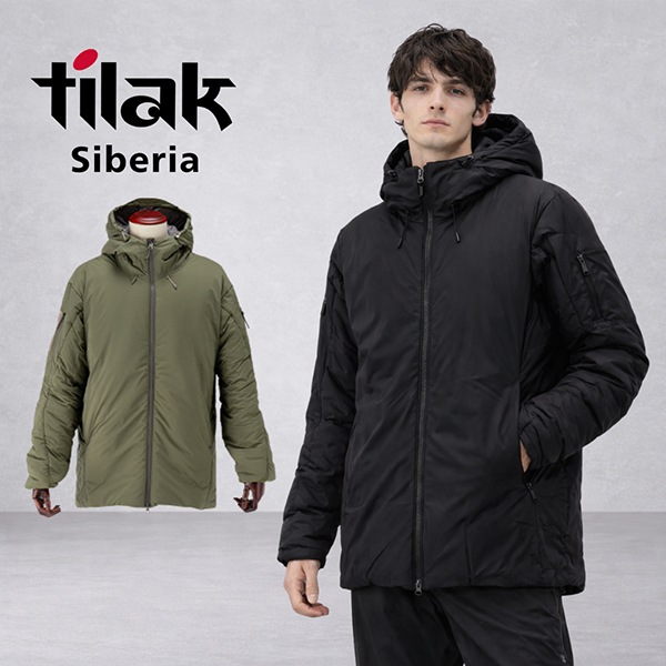 �ƥ���å� Tilak Siberia Jacket ���٥ꥢ���㥱�å� �������� ���㥱�å� ��� �����ȥɥ� ���� ���� �ɴ��� �����󥸥㥱�å� ���� �л� ������� ��