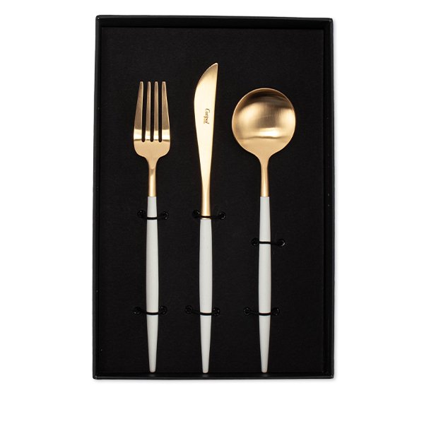 �����ݡ��� Cutipol ���� �ǥ��ʡ�3�����å� �ʥ��ա��ե��������ơ��֥륹�ס��� �ۥ磻�ȡߥ������ GOA 3pcs box Ȣ�դ� �뺧�ˤ� �̲� ��