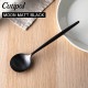 Cutipol �����ݡ��� MOON MATT BLACK �ࡼ��ޥåȥ֥�å� Dessert spoon �ǥ����ȥ��ס��� Black �֥�å� ���ȥ�꡼ MO08BLF ������ ��
