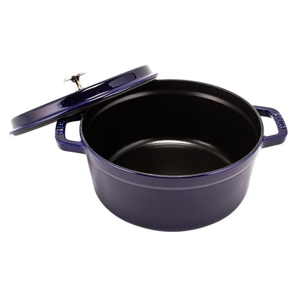 訳あり】 ストウブ 鍋 Staub ピコ ココット ラウンド 24cm 両手鍋