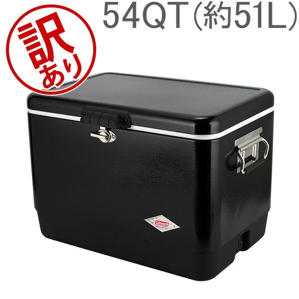 Coleman - Coleman クーラーボックス　54QT 51L Amazon | コールマン クーラーボックス 54QTスチールベルト