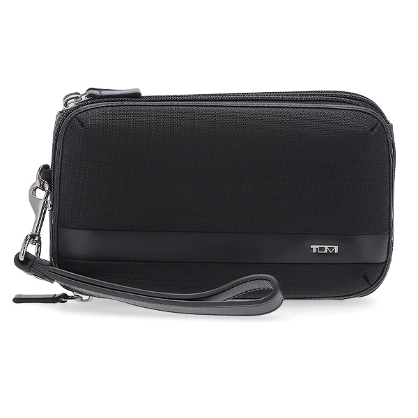 トゥミ TUMI ALPHA SLG クラッチ セカンドバッグ トリプルジップ