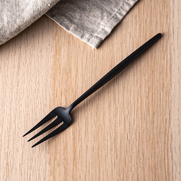 Cutipol �����ݡ��� MOON MATT BLACK �ࡼ��ޥåȥ֥�å� Pastry fork �ڥ��ȥ꡼�ե����� Black �֥�å� ���ȥ�꡼ MO24BLF ������ ��