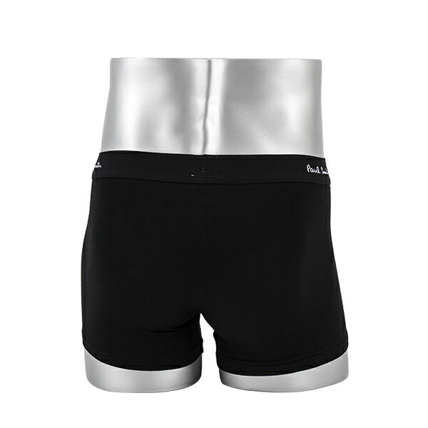 ۥݡ륹ߥ PAUL SMITH  ܥѥ 3祻å 914C ѥ    Men's Black Boxer Briefs 3 Pack ꥹޥ ȥå 