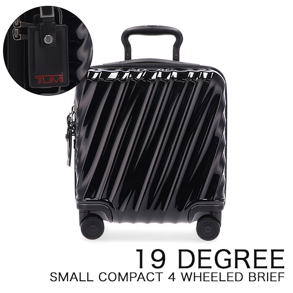 �ȥ��� TUMI 19 DEGREE �����ĥ����� ���⡼�� ����ѥ��� 4�������� �֥꡼�� Small Compact 4 Wheeled Brief ����꡼������ ����������� ����꡼�Хå� ι�� ��ĥ 19�ǥ����꡼ BLACK �֥�å� 139682-1041 ��