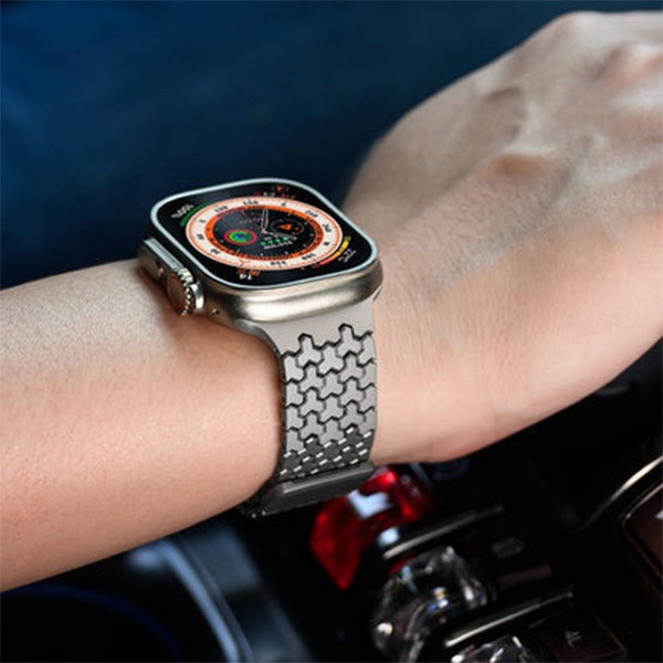 アップルウォッチ Apple Watch ハニカムメタルマグネットバンド